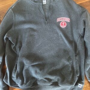 Dickinson College Men’s quarter zip sweatshirt